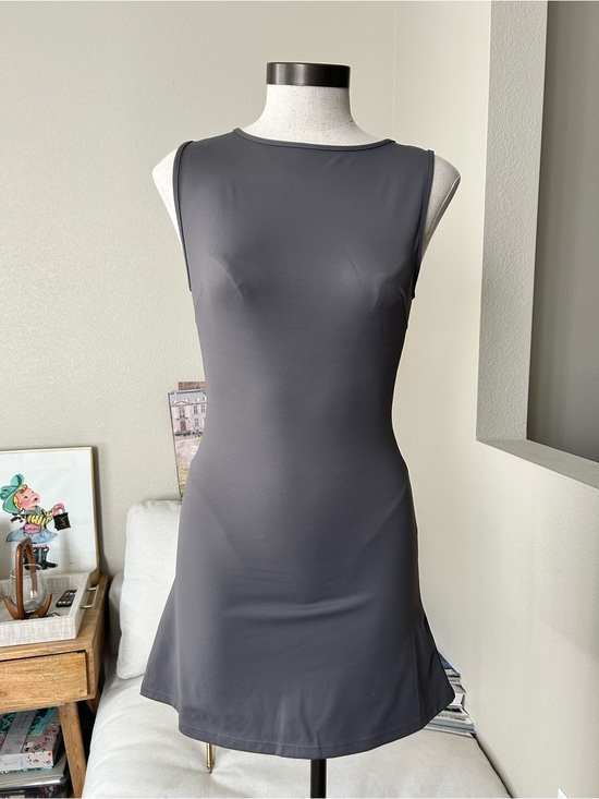 Davis Active Dresses & Skirts - Davis Active Classic Sleeveless Crewneck Dress - Gray